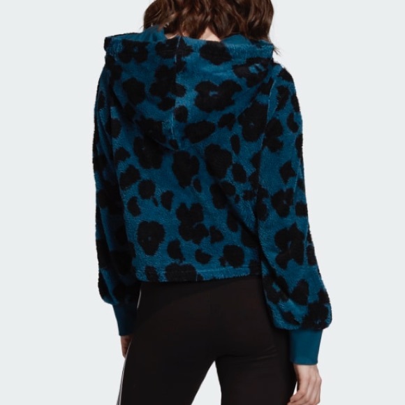 Adidas Originals BELLISTA SHERPA HOODIE - Picture 4 of 8